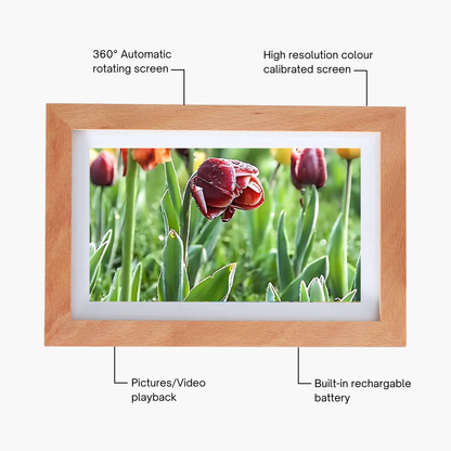 Heymemo™ Wooden Video Frame