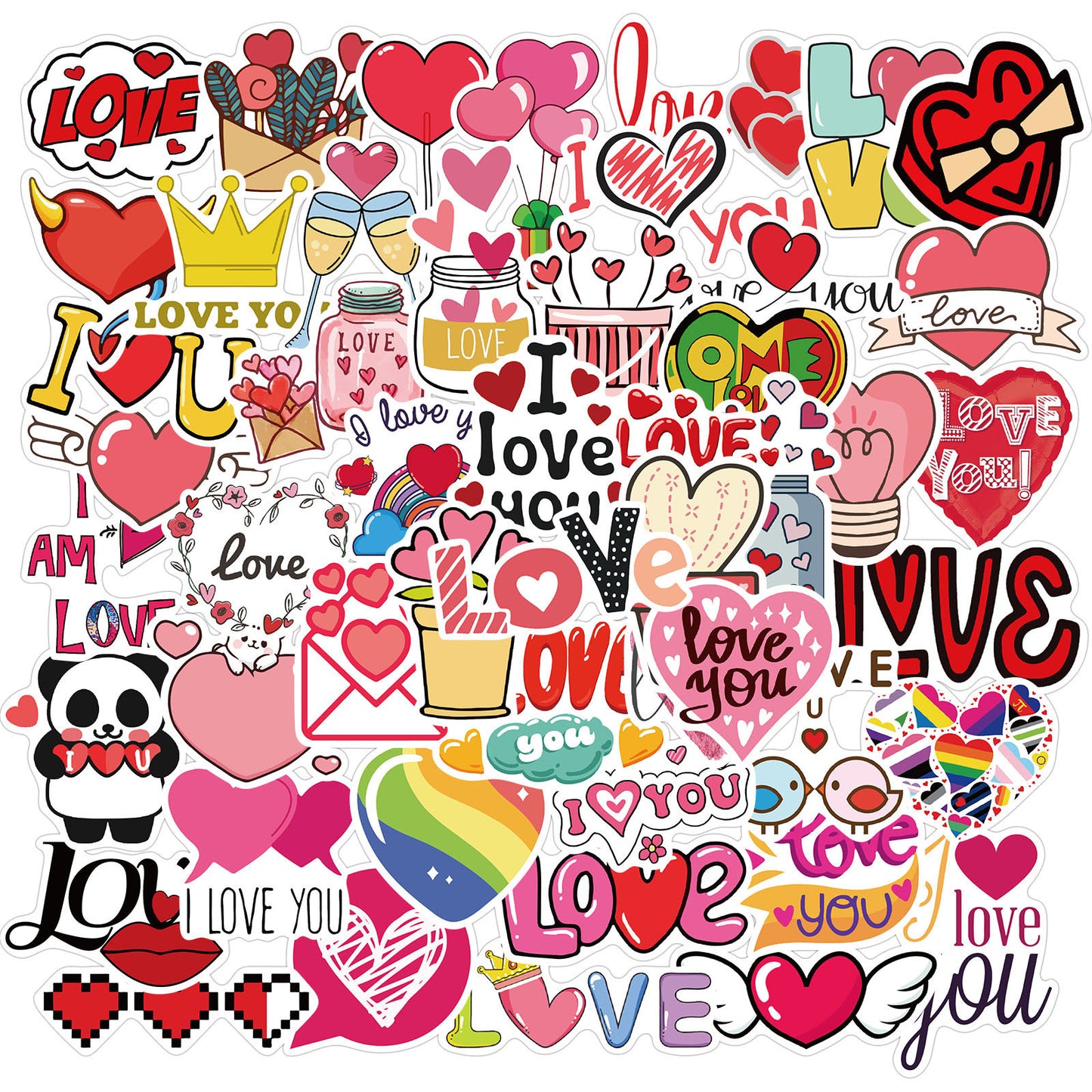 50 LoveMemo Stickers