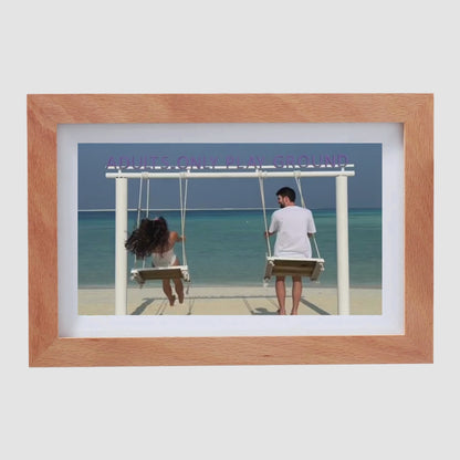 Heymemo™ Wooden Video Frame